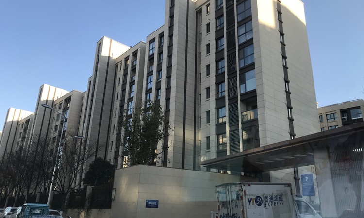 冠城大通蓝湖庭施工进度图