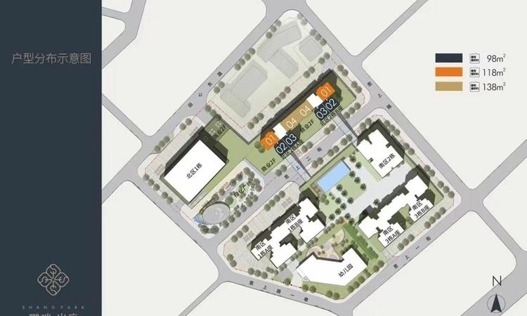 鹏瑞尚府楼层平面图