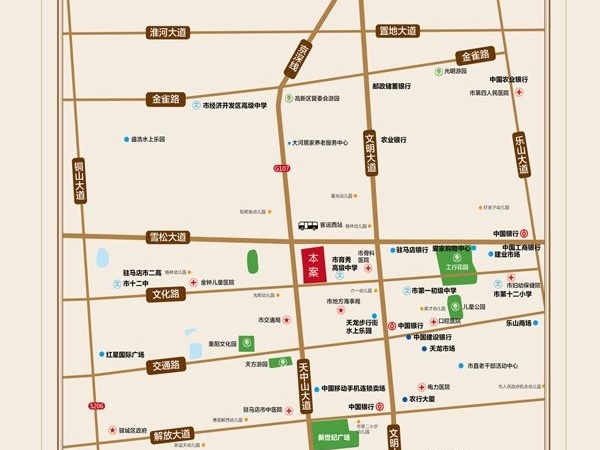 同信府交通图