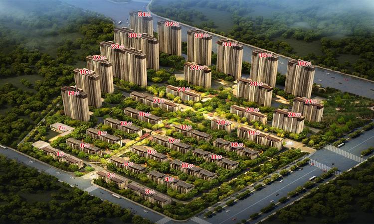 陕建地产广州路壹号院楼层平面图