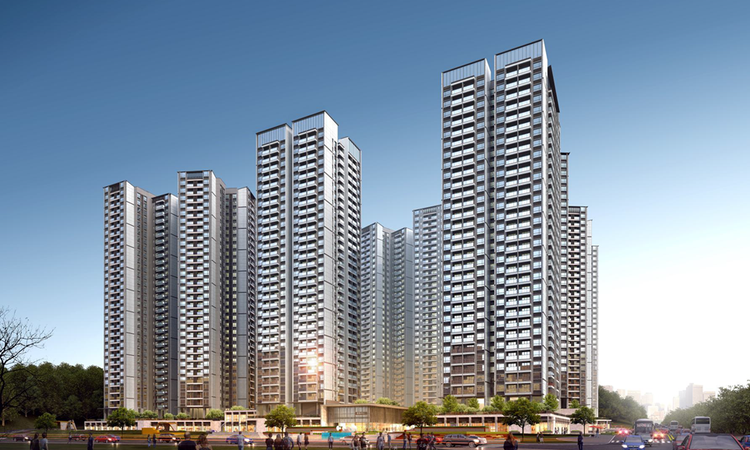 卓越蔚蓝铂樾府效果图