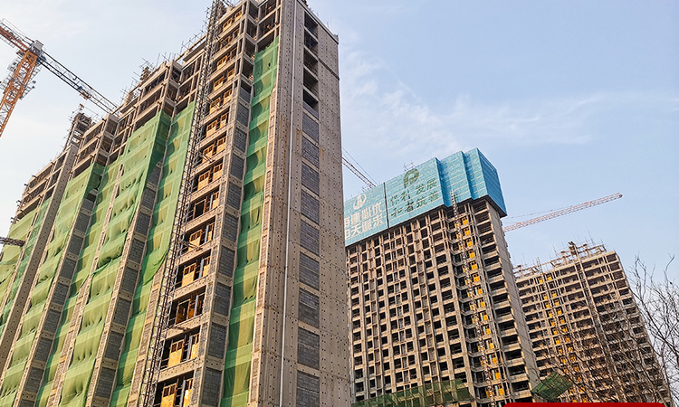 保利·拉菲公馆施工进度图