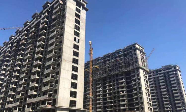 天华长城公馆施工进度图