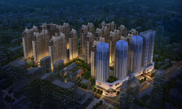 泉舜上城效果图