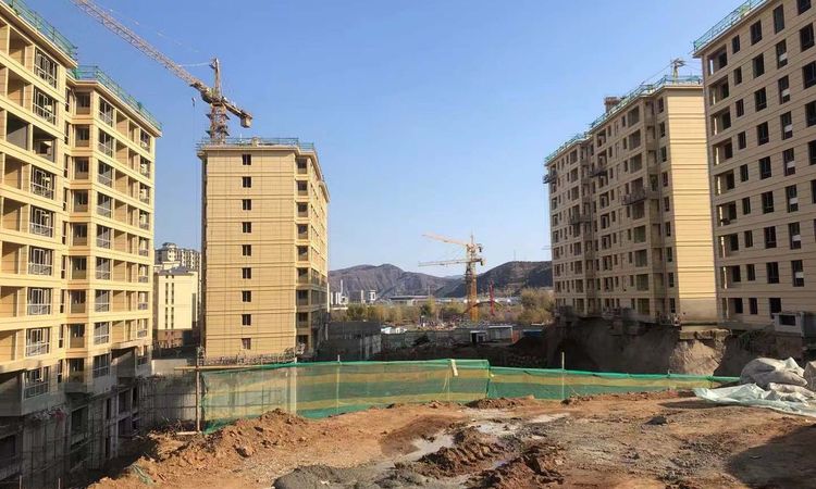 承德一号公馆施工进度图