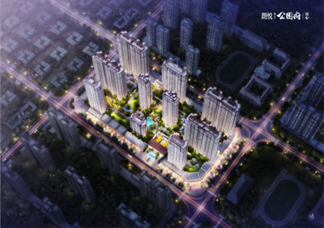 朗悦公园府效果图