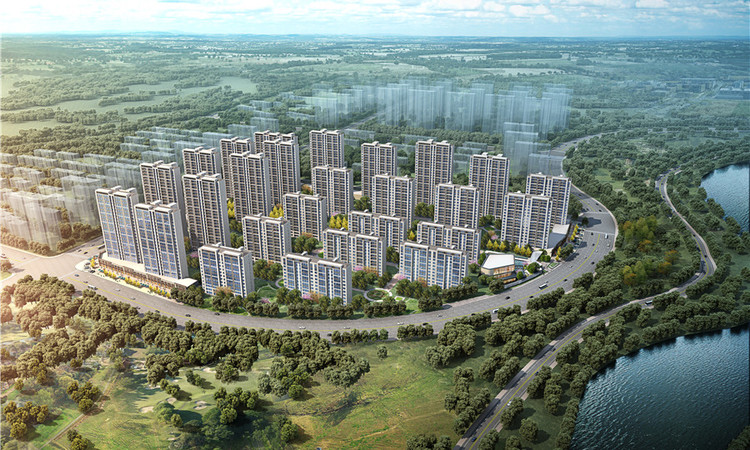 中海半岛华府效果图