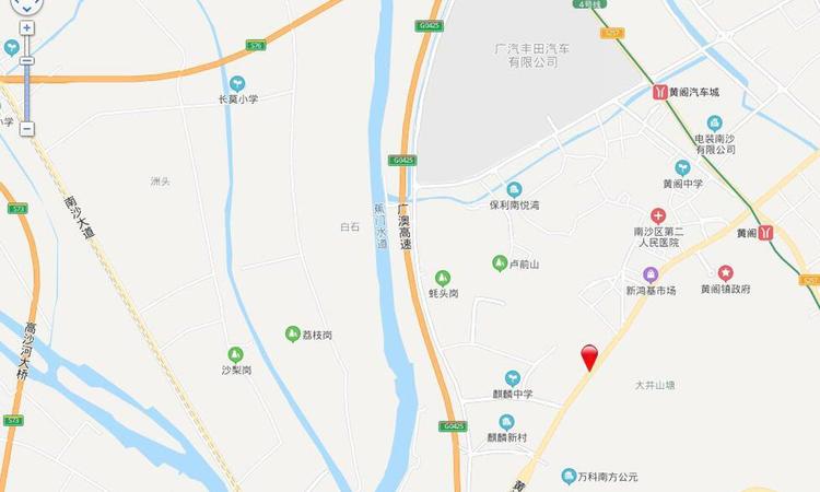 南沙·十里方圆交通图