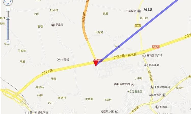 玉林毅德国际商贸城交通图