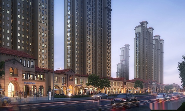 西平建业森林半岛效果图