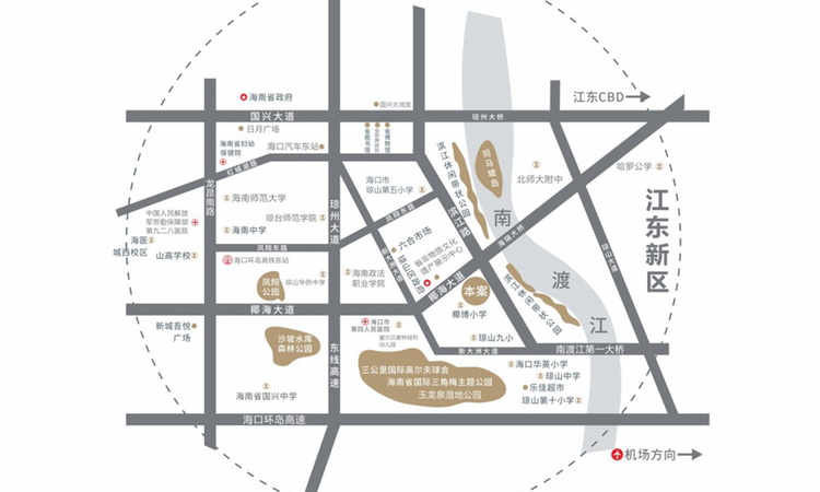 佳元·江畔锦御交通图
