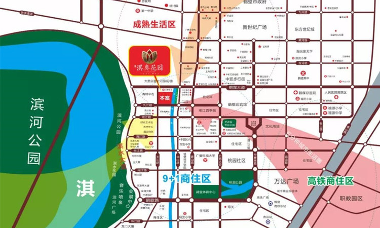 申成▪淇奧花园周边配套图