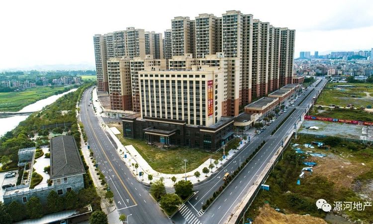  南湖新城实景图