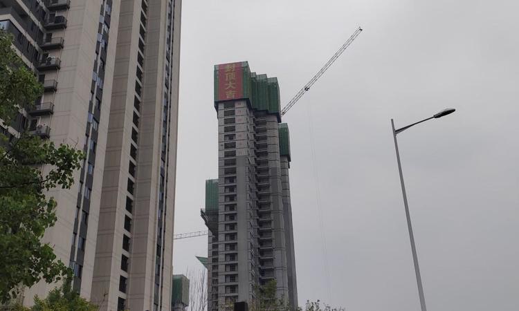 招商时代·映江河实景图