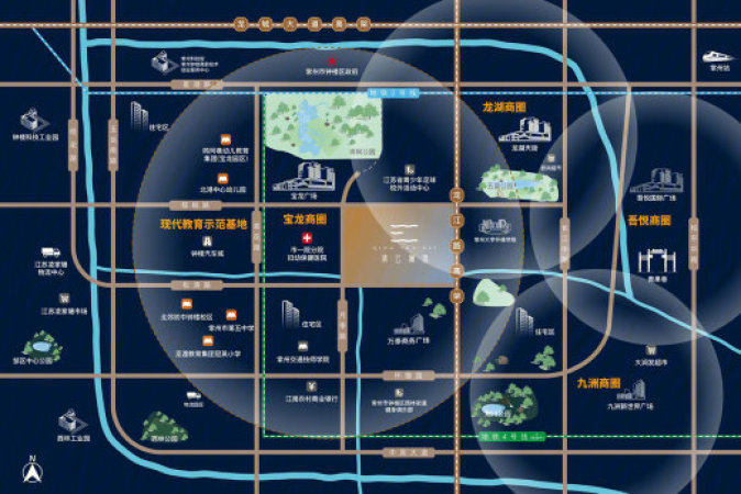 清云澜湾交通图