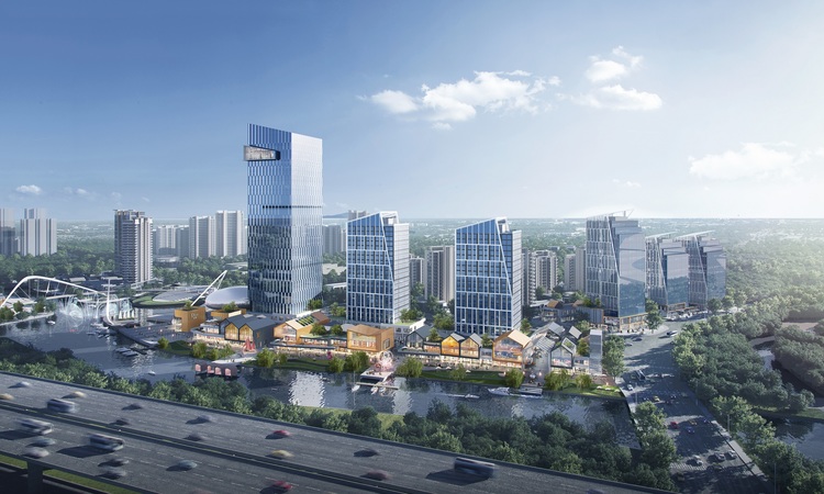 宝龙雅戈尔江汇城效果图