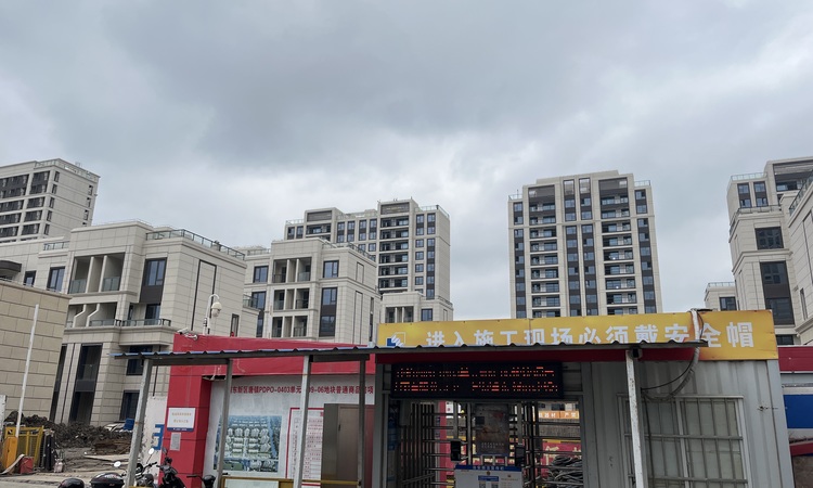 浦发虹湾施工进度图