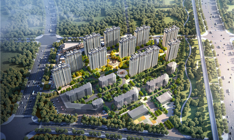 远洋山水效果图