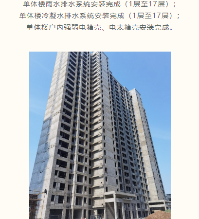 宝能华府施工进度图
