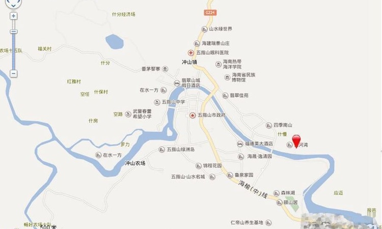 溪林雅居交通图