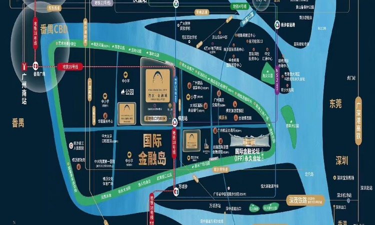 融朗园交通图