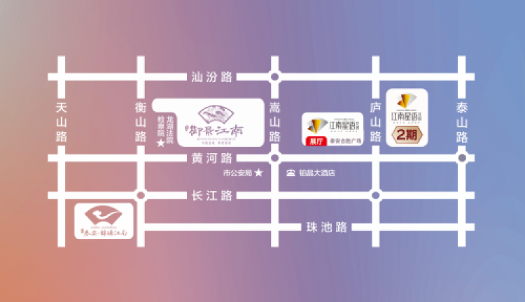 江南星语交通图