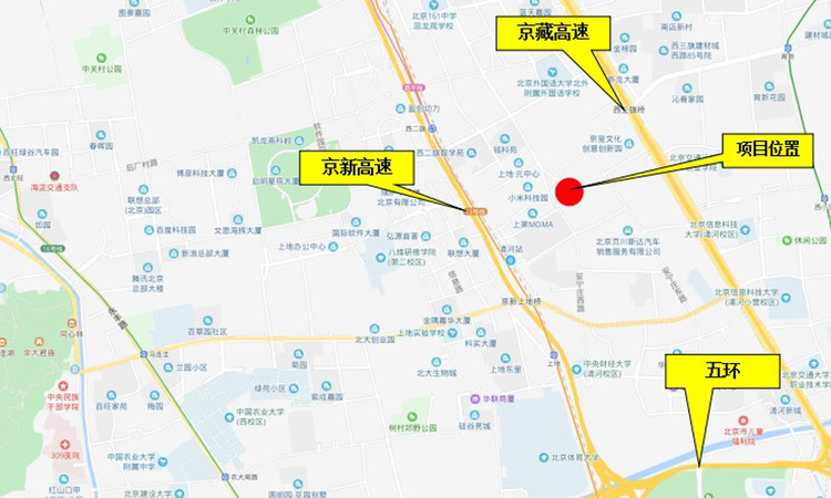 金隅凤栖家园交通图