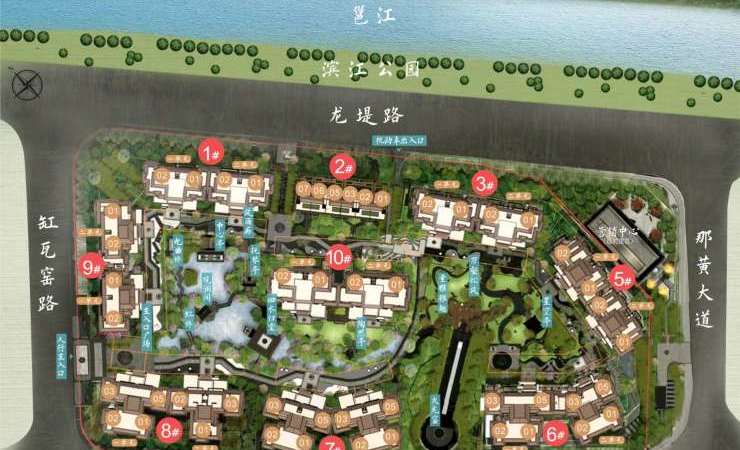 盛邦滨江府楼层平面图