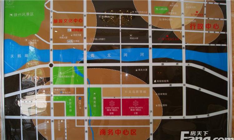 博丰明钻交通图