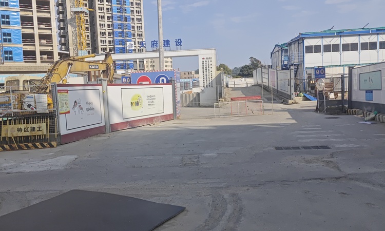 卓越·晟悦施工进度图