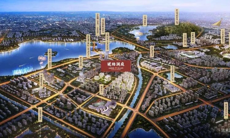 琥珀澜庭周边配套图