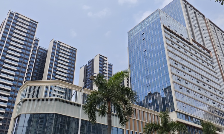 京地海樾府施工进度图