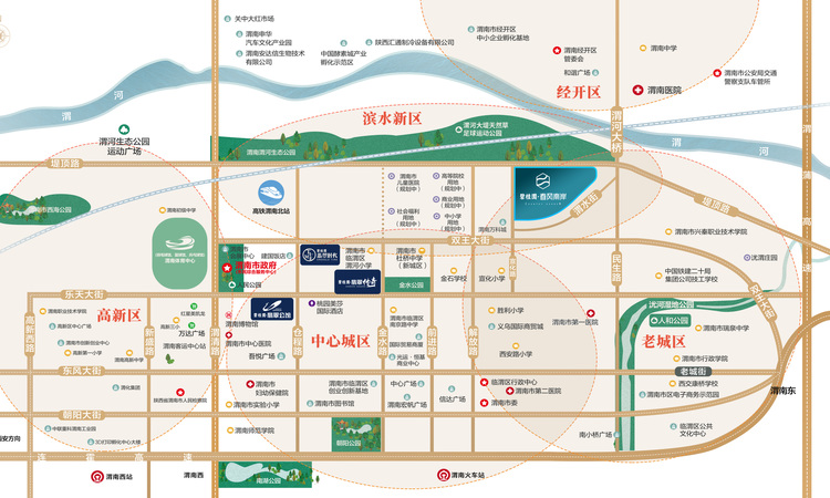 碧桂园·春风南岸交通图