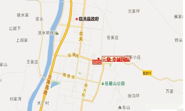 云鼎华城国际交通图