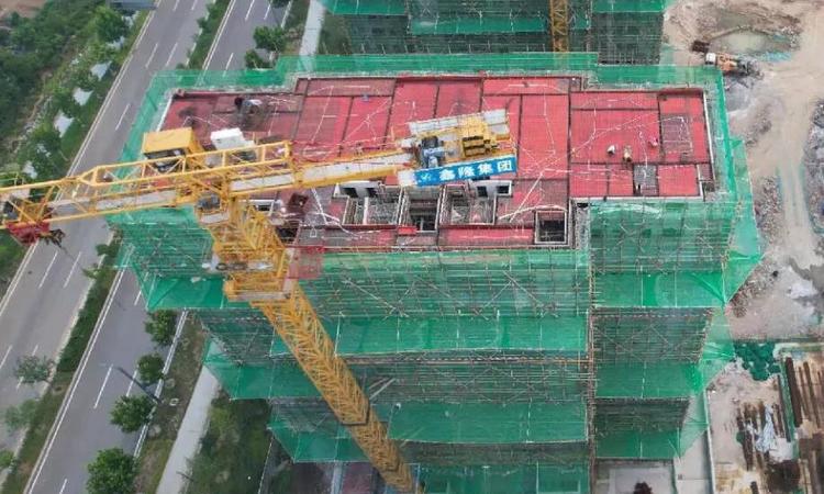 明月听澜施工进度图