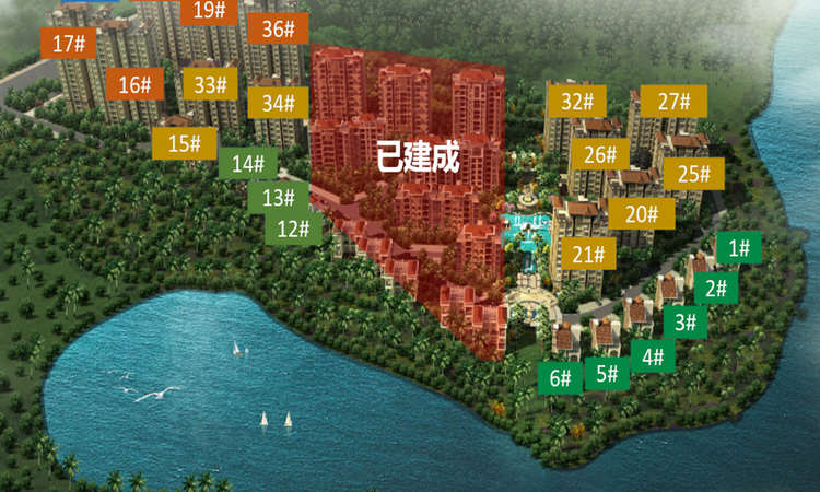 蓝湖海韵效果图
