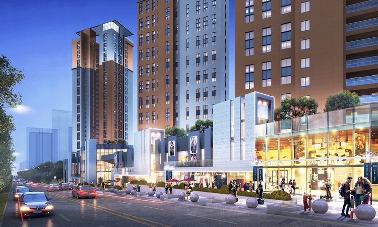 甘肃中集一英里效果图