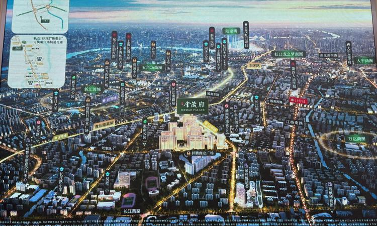 江湾金茂府交通图