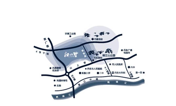 保利江山墅交通图