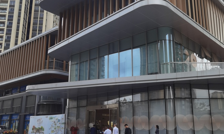 保利招商雍山郡施工进度图