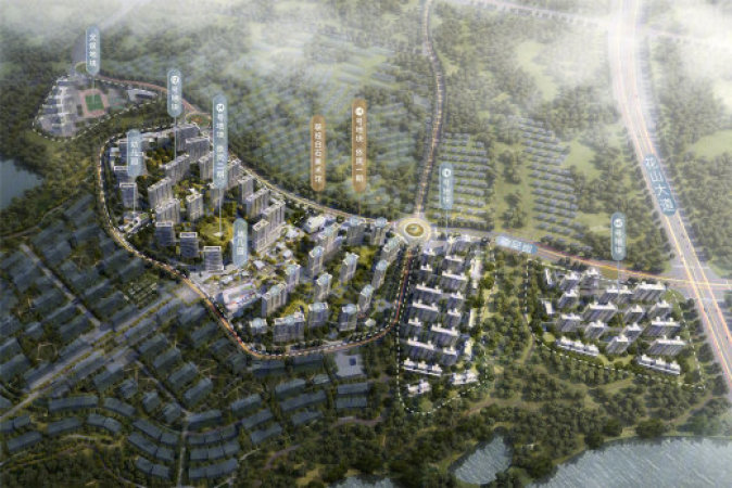 联投悦西湖效果图