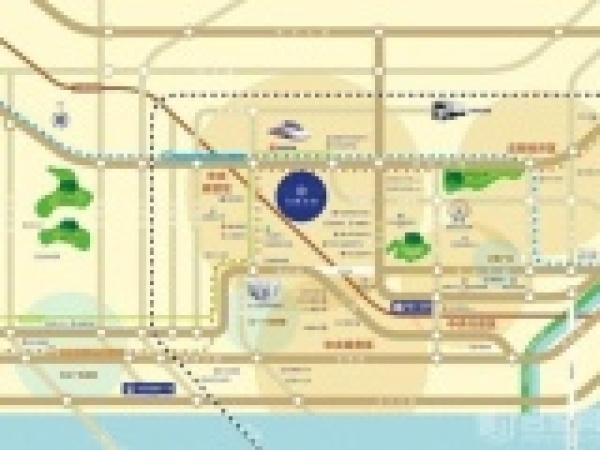 万豪中心交通图