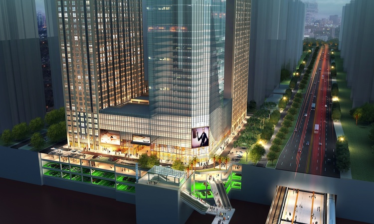 星沙算中心效果图