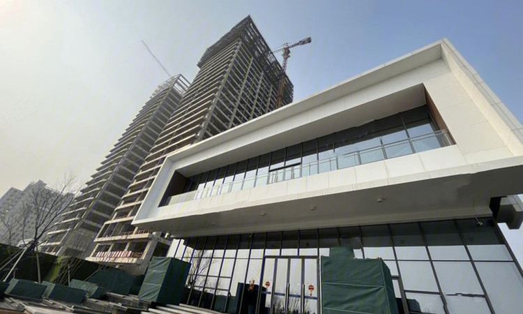 东北中交城施工进度图