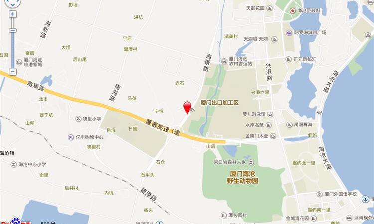 海投·自贸城交通图