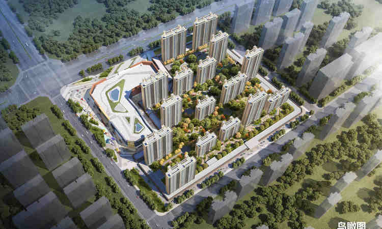 海安中骏·世界城效果图