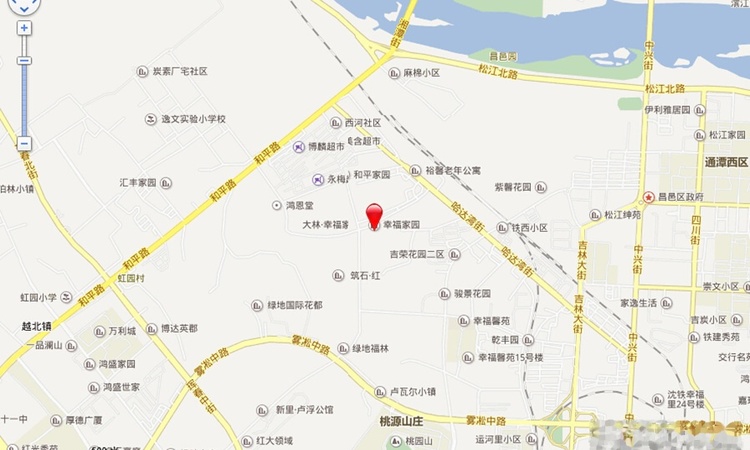 大林幸福家园交通图
