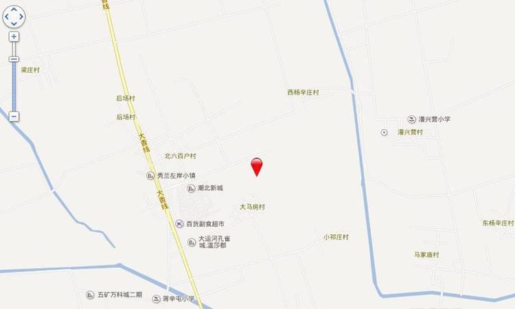 荣盛阿尔卡迪亚香河花语城交通图