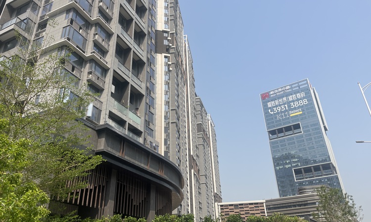 耀胜新世界广场 | 耀胜尊府施工进度图