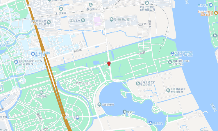 兰香湖贰号交通图